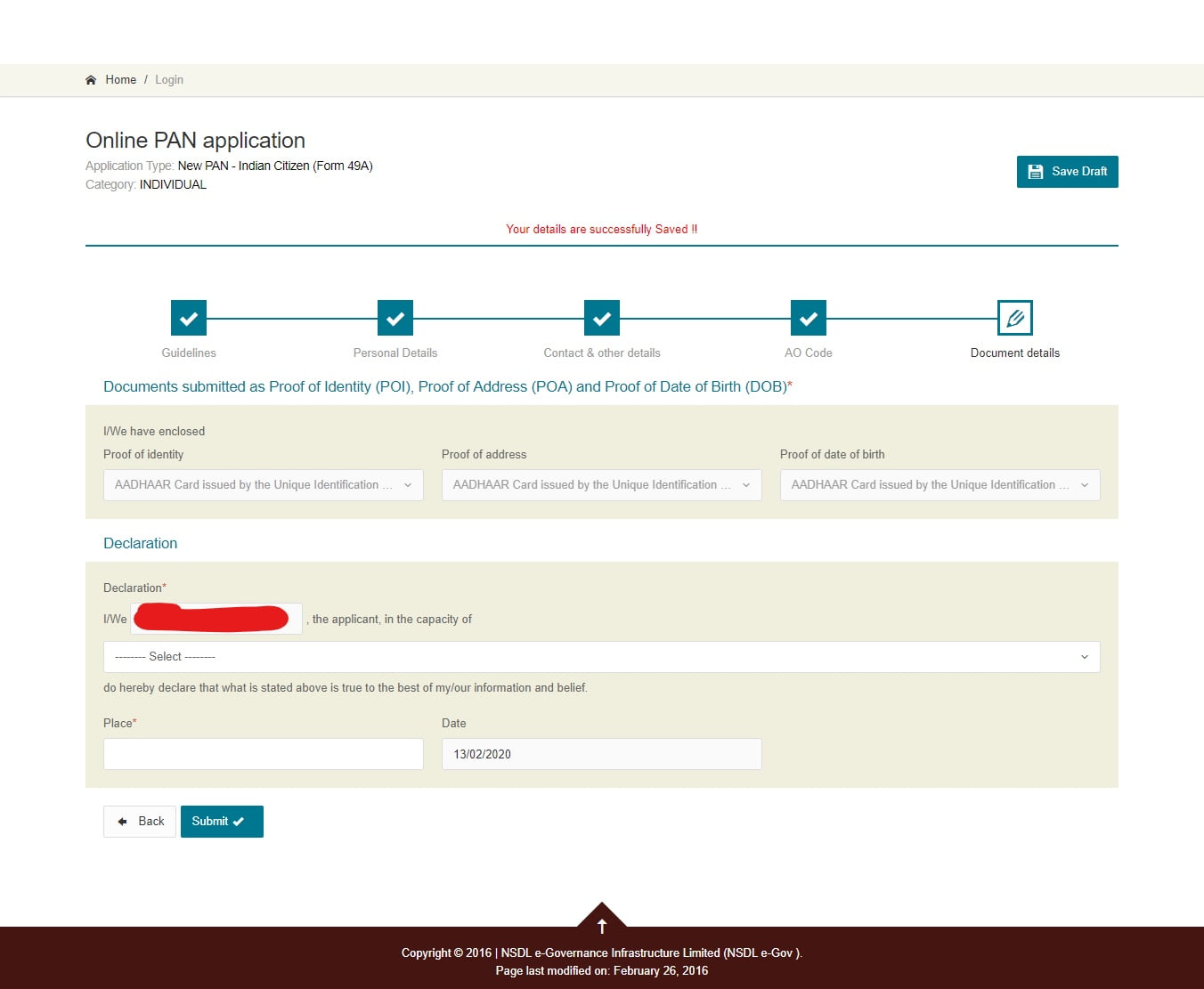 how to apply for new pan card