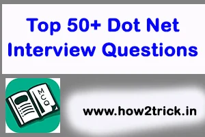 Dot net interview questions | Multiple Choice Questions | net mcq questions